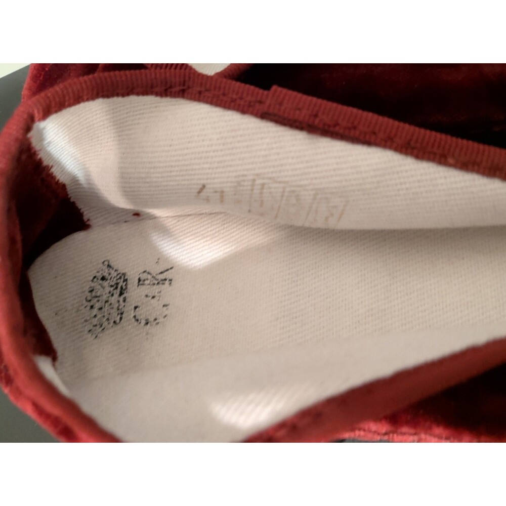 Le Papu Cotton Velvet Italian Friulane Flat Slipper Shoes Women’s EU41 - Picture 3 of 5